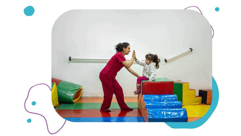 image presents occupational therapy