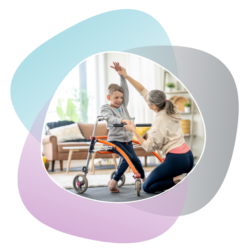 The image presents paediatric occupational therapy in Sydney. Occupational Therapists and occupational therapy in Sydney